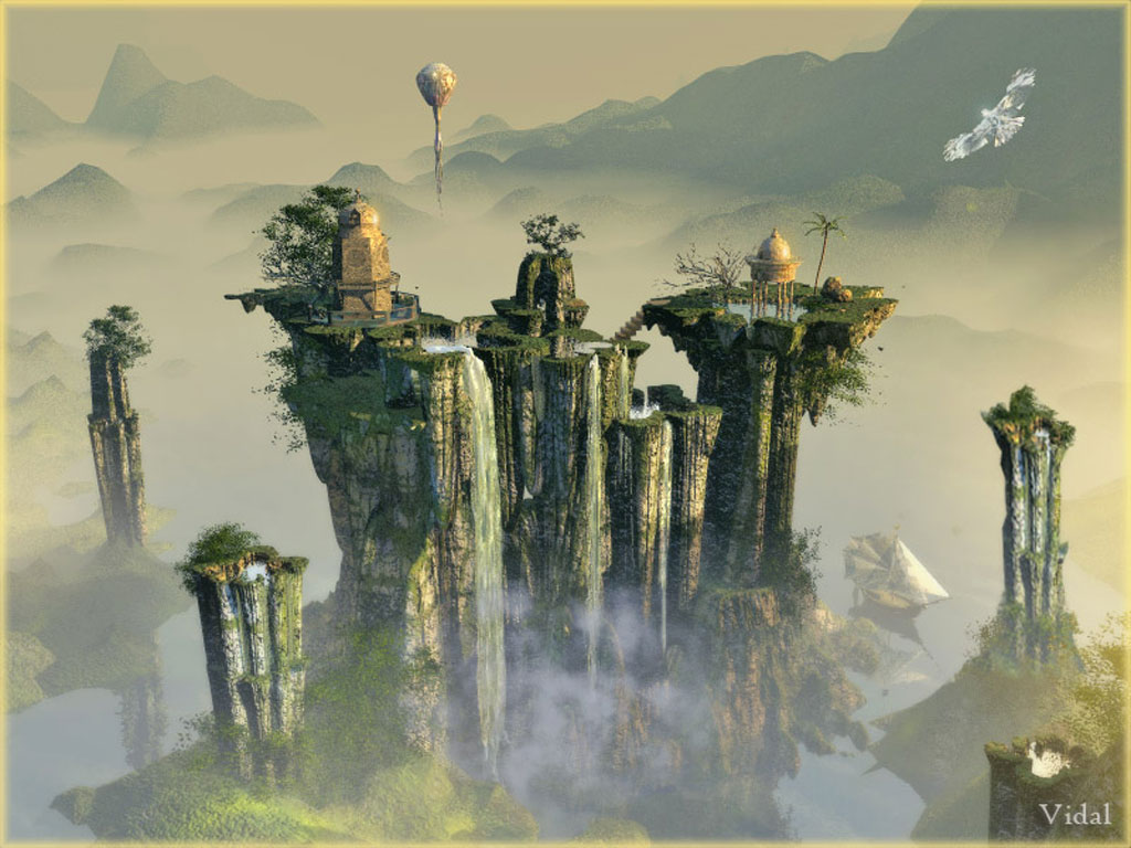 Science fiction scenes & spacescapes