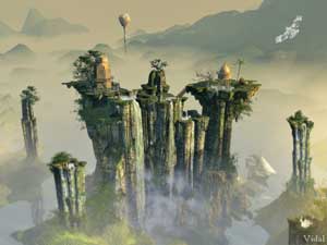 3d art digital,  Science fiction scenes & spacescapes