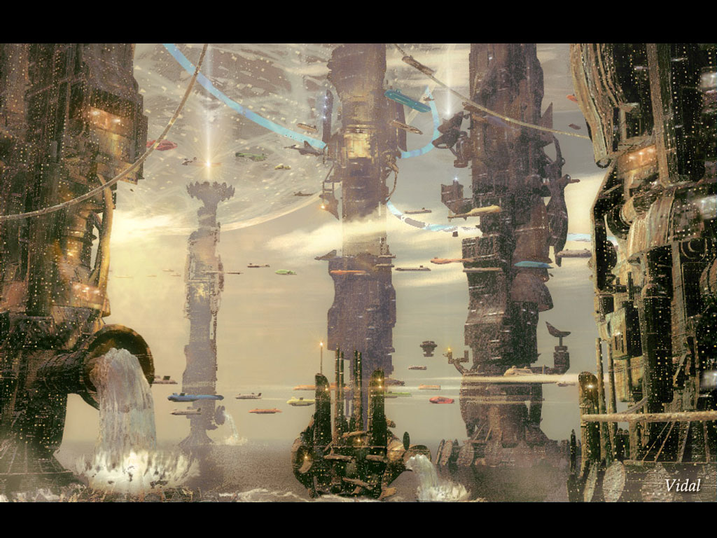 Science fiction scenes & spacescapes