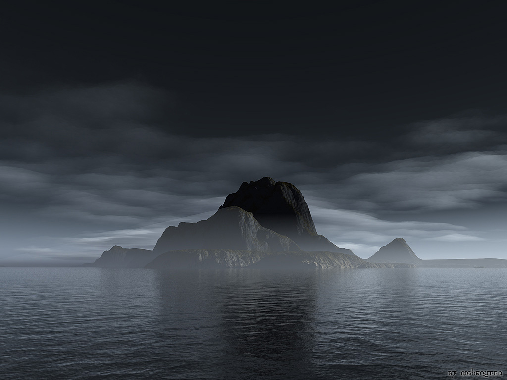 Modern 3d landscape software design image