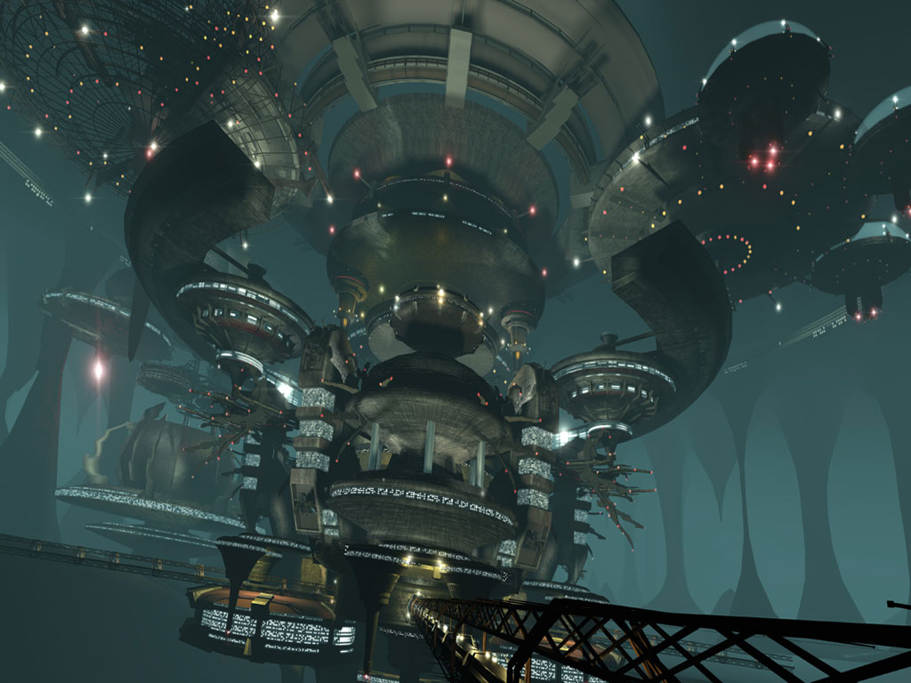 3d fantasy Science fiction and futuristic artworks