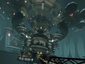 Science fiction characters and scenes - 3d fantasy art image