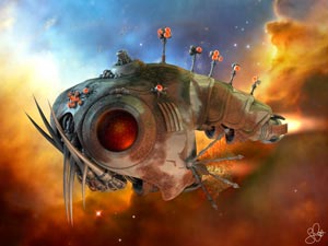 3d active wallpapers Mixed modes and sci-fi landscapes 