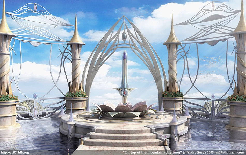 Architecture and futuristic compositions digital art 3d fantasy wallpaper artist