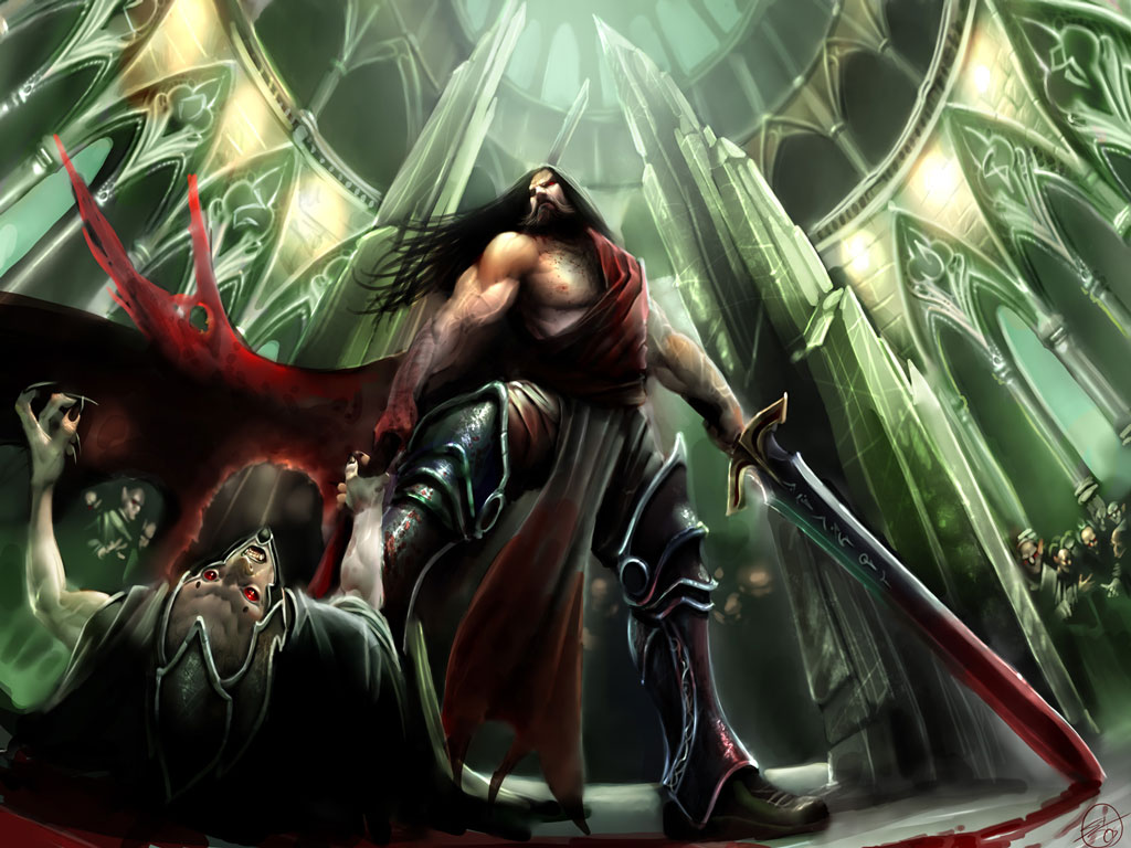 Modern digital painting fantasy illustrations