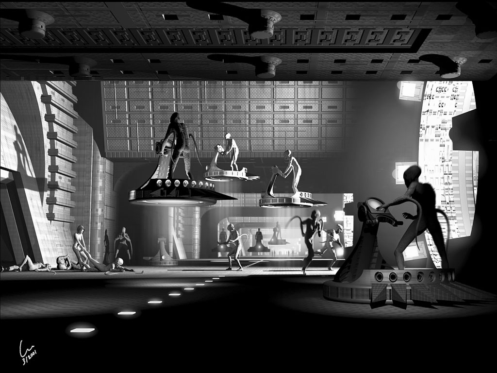 James L. sci-fi movie fantasy arts 3d shareware digital wallpapers