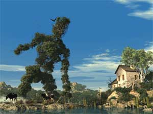  fantasy art 3d wallpaper by digital artist