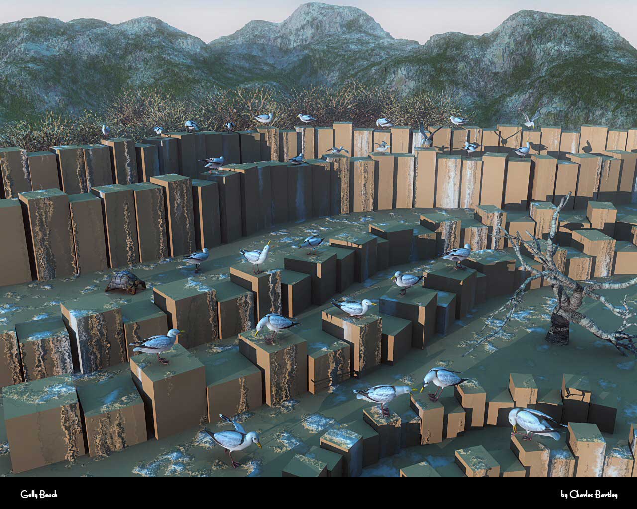 Gallery design landscapes 3d shareware digital wallpapers