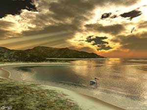  fantasy art 3d wallpaper by terragen graphic designer