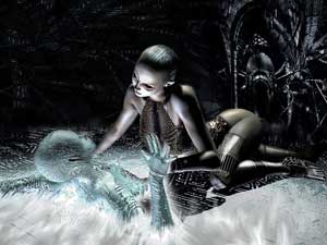  fantasy art 3d wallpaper by Michele Chang 