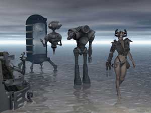  fantasy art 3d wallpaper by Willi Hinterthur