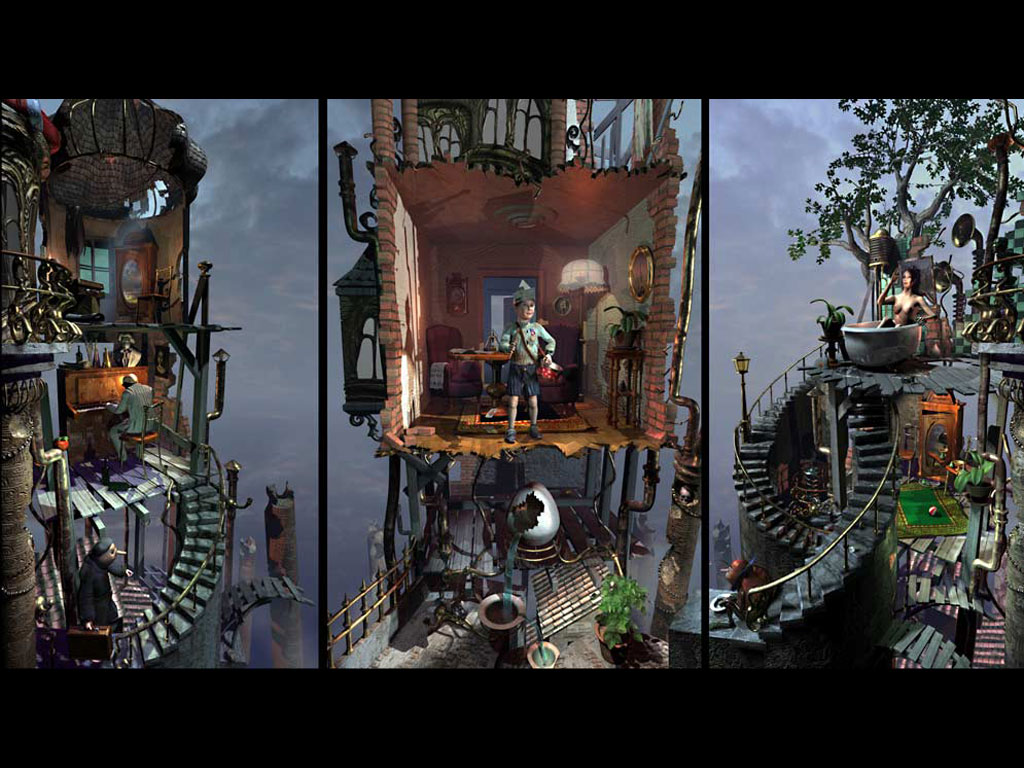 Jan T fairy tale fantasy art surrealism pictures and images gallery online