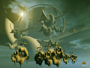 fantasy art 3d wallpaper by digital artist