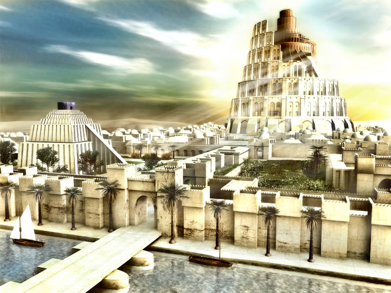 Paradoxum architecture fantasy arts 3d shareware digital wallpapers