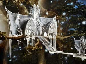  fantasy art 3d wallpaper by digital architecture artist