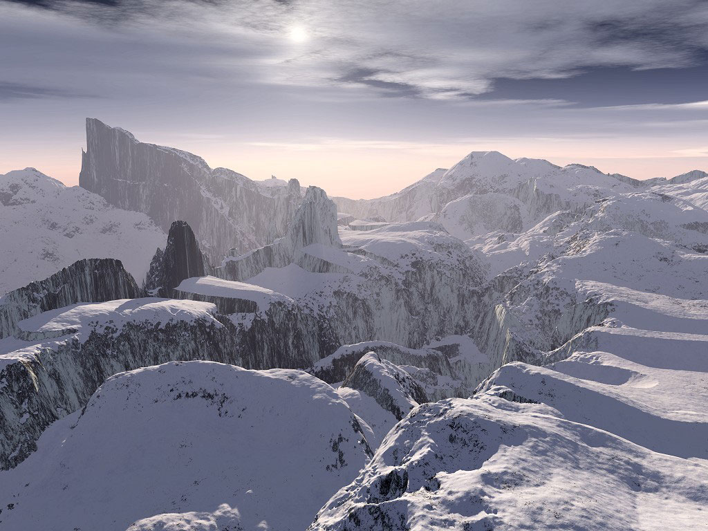 Criss fantasy art landscapes 3d shareware digital wallpapers