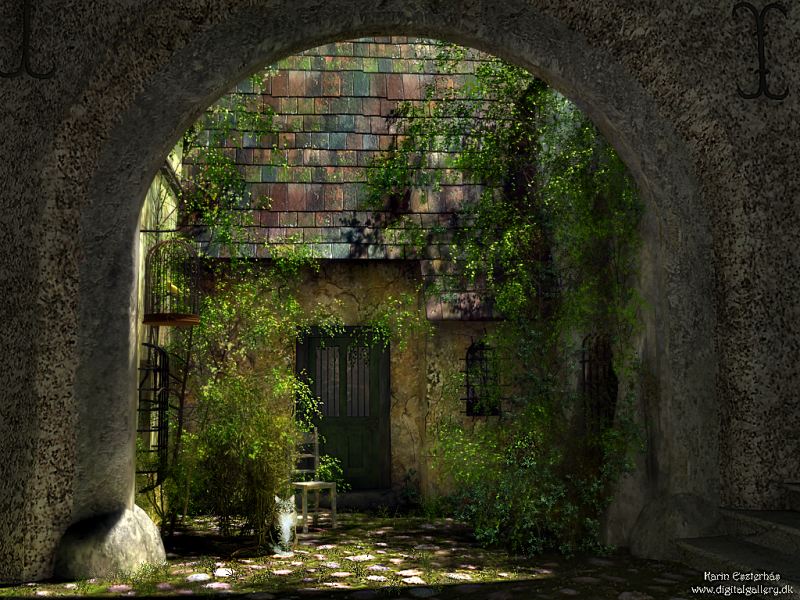 Karin E. landscape fantasy arts 3d shareware digital wallpapers