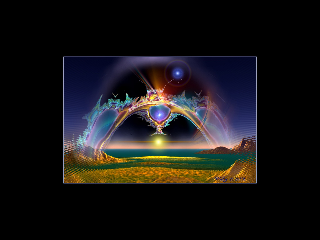 Wilby fractal fantasy arts 3d shareware digital wallpapers