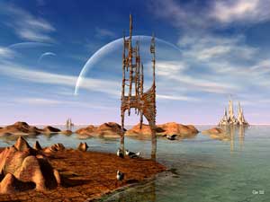  fantasy art 3d wallpaper by digital graphic artist