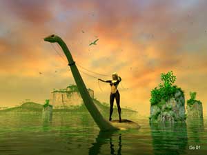  fantasy art 3d wallpaper by digital graphic artist