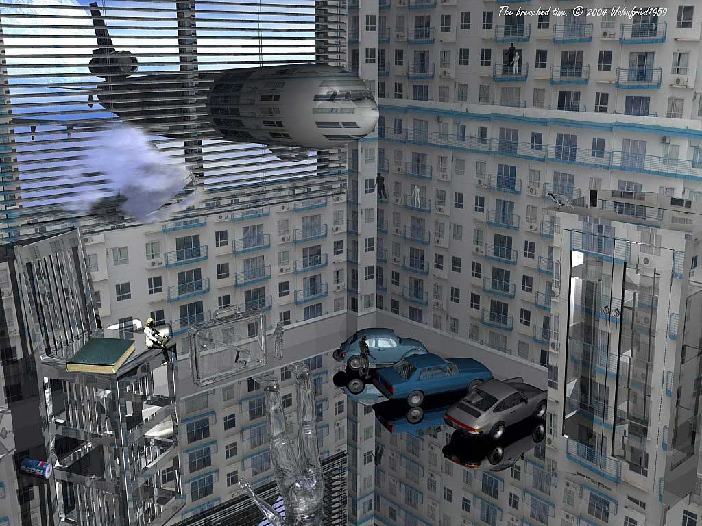 Thomas L. surrealistic fantasy arts 3d shareware digital wallpapers