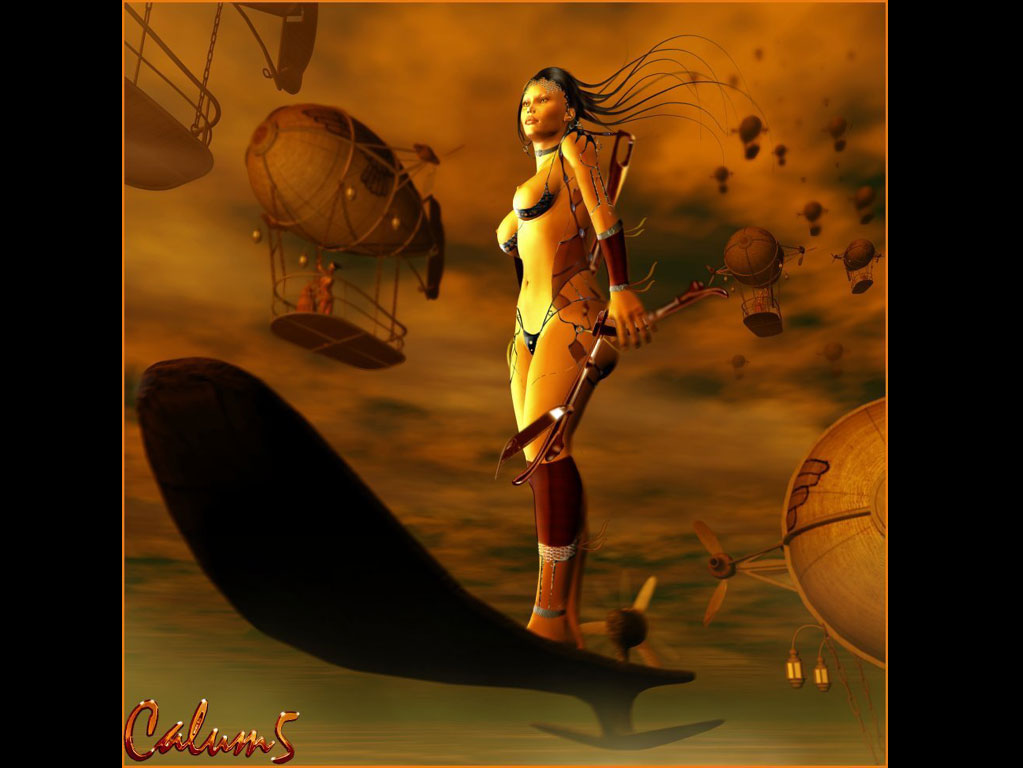 Calum5 bodyart fantasy arts 3d shareware digital wallpapers