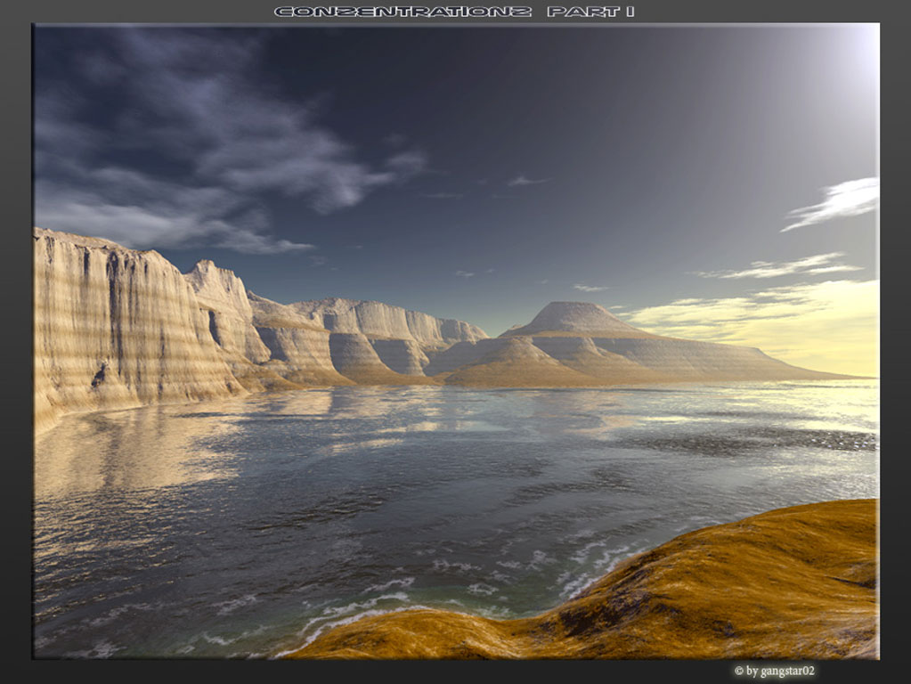 Gang S. landscapes fantasy arts 3d shareware digital wallpapers