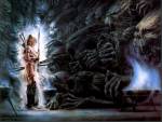 Howls of silence, Fantasy Art, 2D Digital Art graphic design