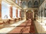 Hallway of Beauty, Fantasy Art, 3D Digital Art