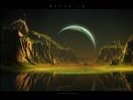 Serenity, Nature, 3D Digital Art