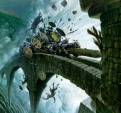 The Battle of Helms Deep, Fantasy Art, Mixed Media