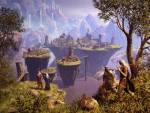 Triwryd Towers, Fantasy Art, Mixed Media
