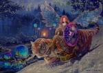 Emerald City, Fantasy Art, Mixed Media