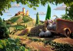 Countryside, Vegetable dreamscape, Nature, Photo Manipulation