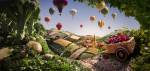Harvest time, Vegetable dreamscape, Nature, Photo Manipulation