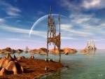Unspecified sci-fi art image, Science Fiction, 3D Digital Art