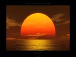 Visionary places - sunset, Nature, 3D Digital Art