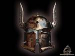 Gladiator helmet, Fantasy Art, Mixed Media
