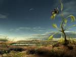 Alien Biotope, Science Fiction, 2D Digital Art