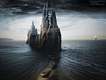 The island of lost hopes, Surreal Art, Mixed Media