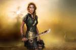 woman warrior, 2D Digital Art, 2D Digital Art