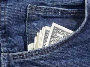 Money making idea, pocket, dollars, usa, green, pants, American, pockets, rivet, income, America, value, finance, dollar, bills, one, Americans, united, corner, trouser, jeans, Blue, states, money, u.s.a, currency, blue, saving, profit, investment, single, rivets, savings 