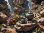 Tea Among the Wildflowers
