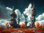 Fantasy landscape