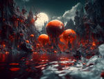 Fantasy landscape